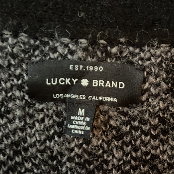 Lucky Brand Wool Duster Sweater - Picture 8 of 10